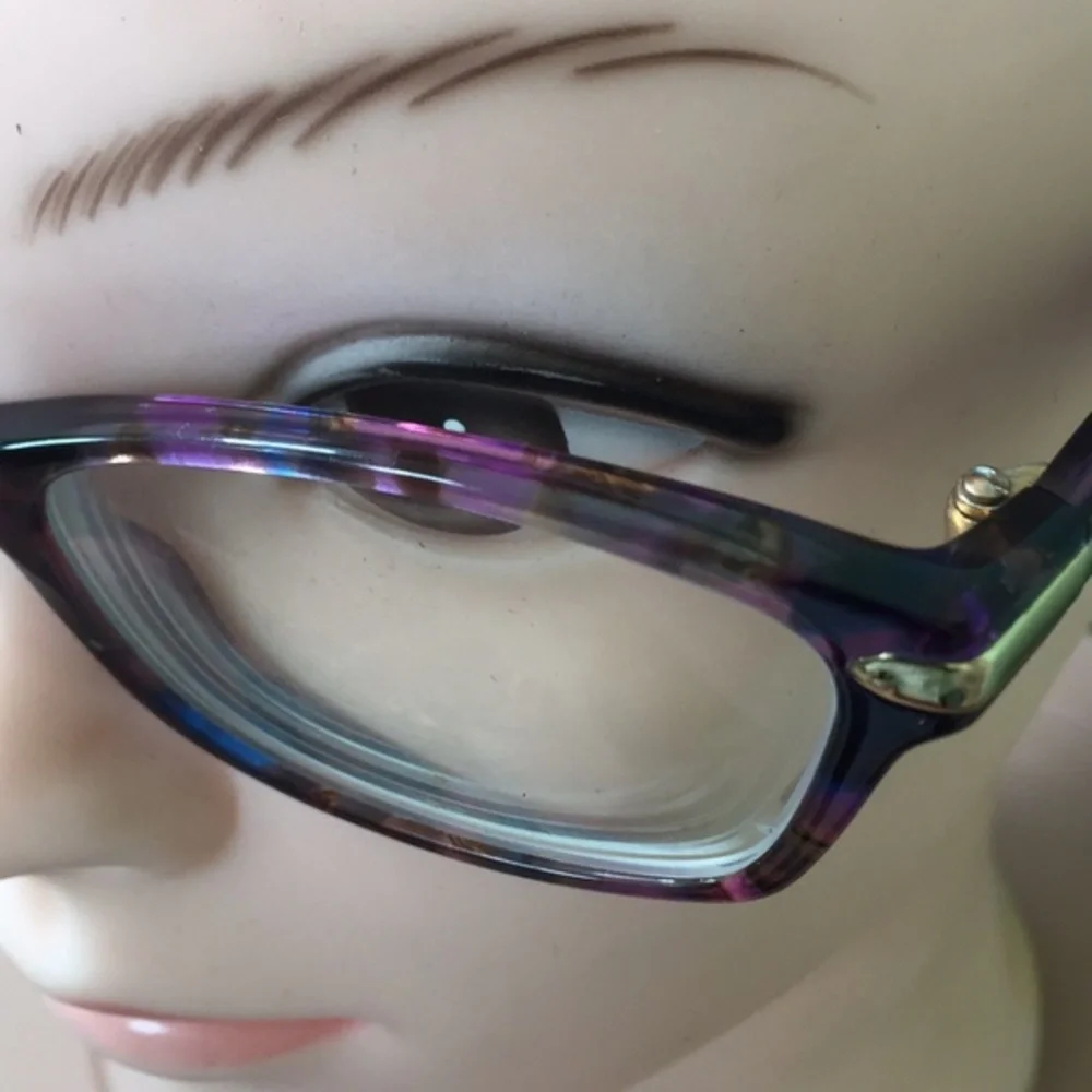 Coach Confetti Purple RX Glasses